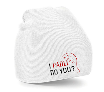 I Padel - Do you? Beanie hat